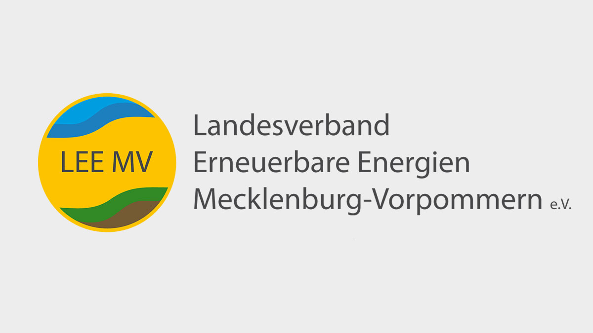 Logo Landesverband Erneuerbare Energien Mecklenburg-Vorpommern (LEE MV) Logo Landesverband Erneuerbare Energien Mecklenburg-Vorpommern (LEE MV)